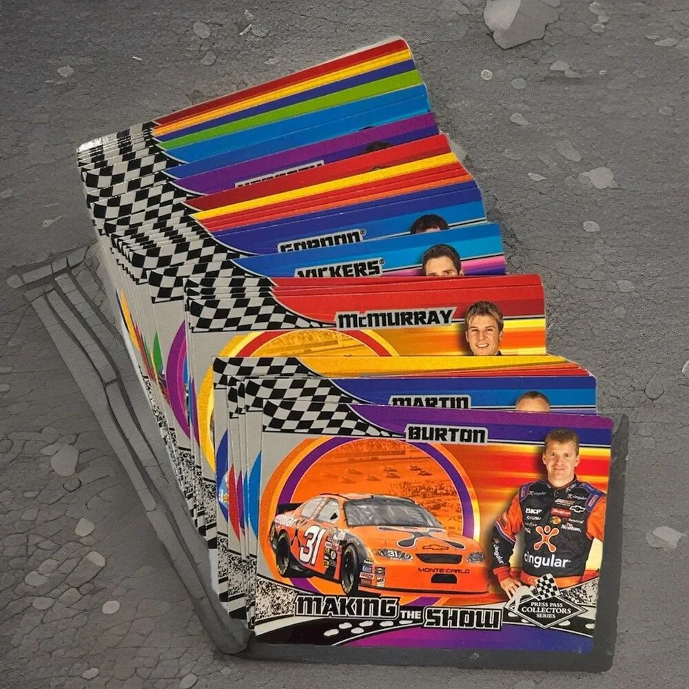 2005 Press Pass Making The Show 27 Card NASCAR Set- Jr.,Stewart,Gordon,Burton+